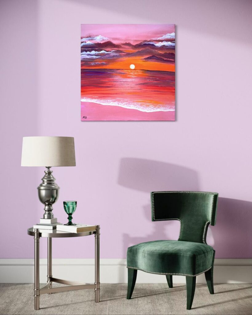 Artworks and creative process of Ameljeta Doda shared on Instagram a_dodaart